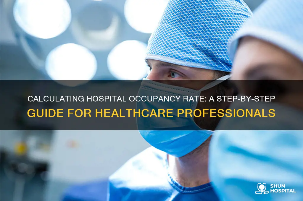 how do you calculate occupancy rate of a hospital