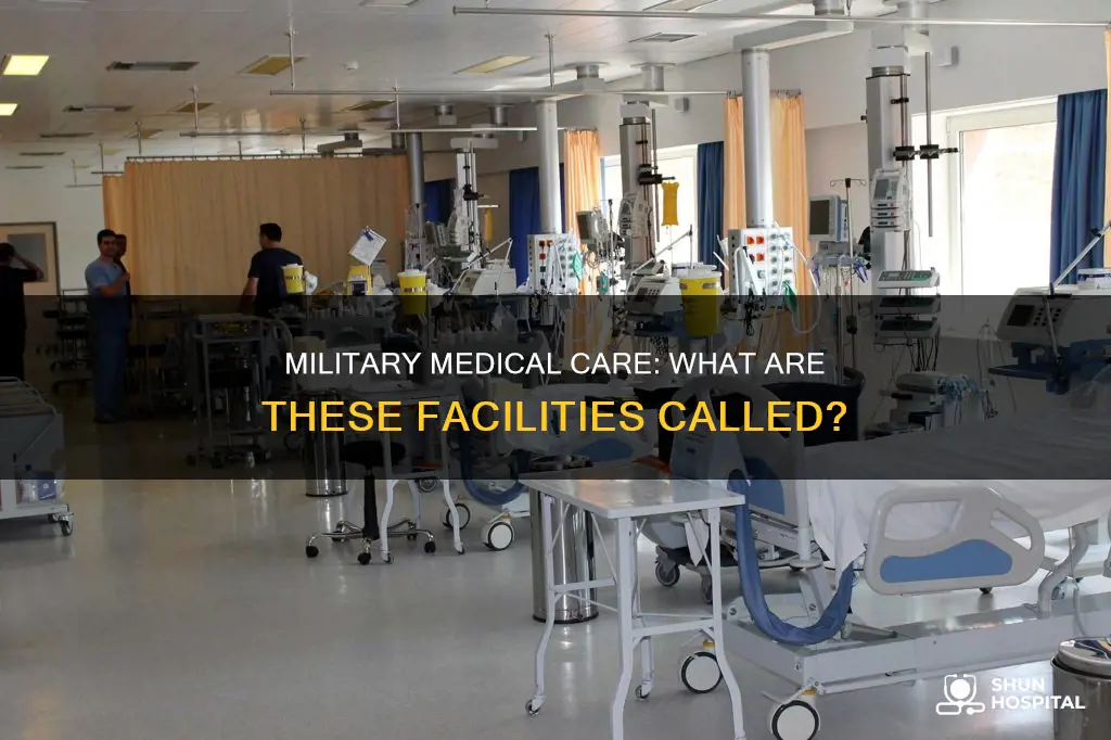 how do you call a military hospital