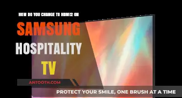 Switching to HDMI2 on Samsung Hospitality TV: A Quick Guide
