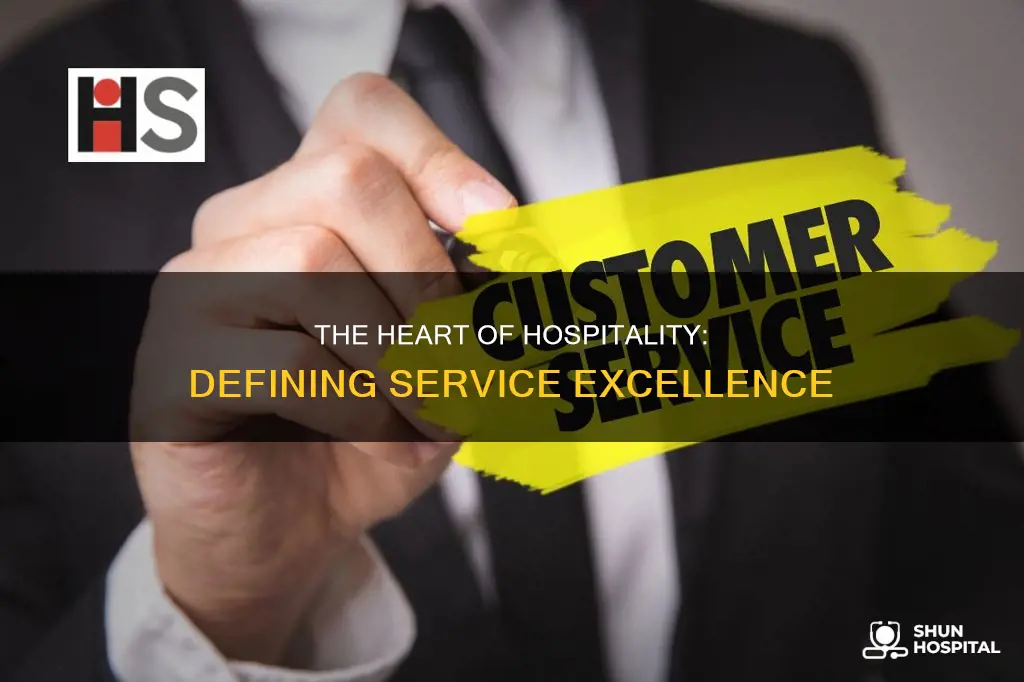 how do you define service in hospitality