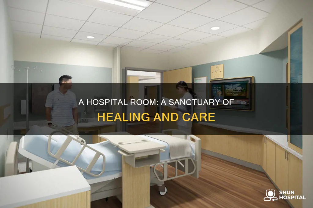 how do you describe a hospital room