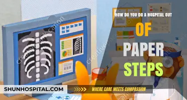 Creative Paper Crafting: Building a Miniature Hospital Step-by-Step Guide