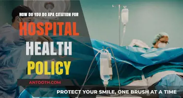 Mastering APA Citation for Hospital Health Policy Documents