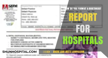 Crafting Ethical Clarity: Formatting Bioethicist Reports for Hospital Settings