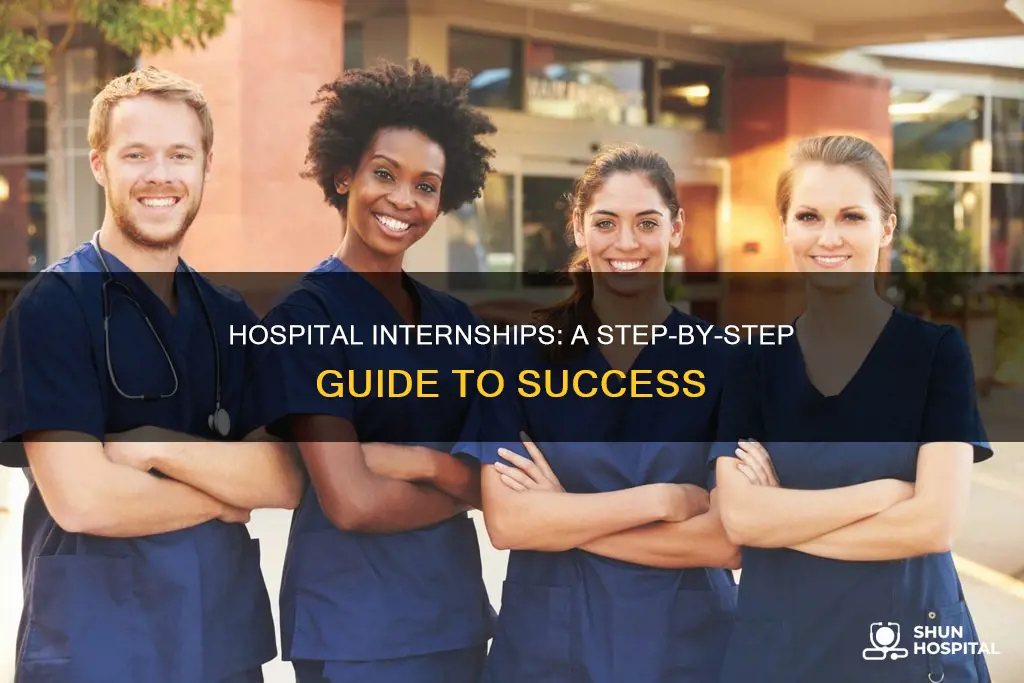 how do you intern at a hospital