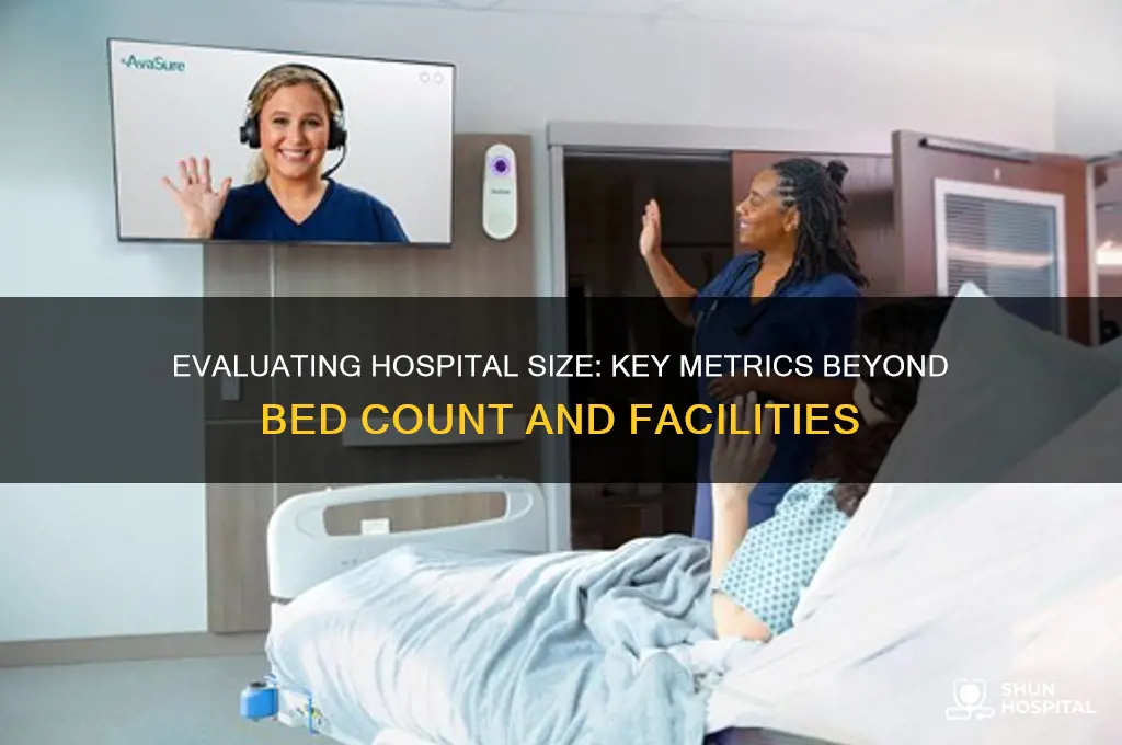 how do you judge how big a hospital is