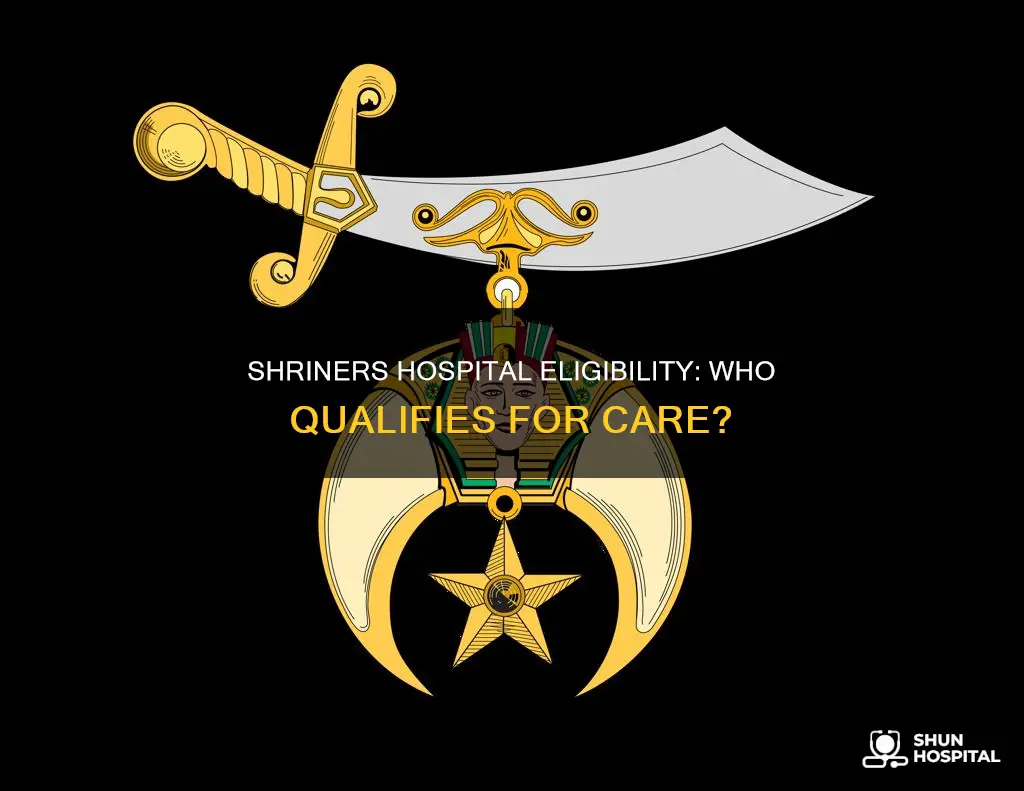 how do you qualify for shriners hospital