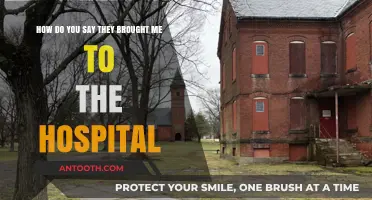How to Say 'They Brought Me to the Hospital' in Different Languages