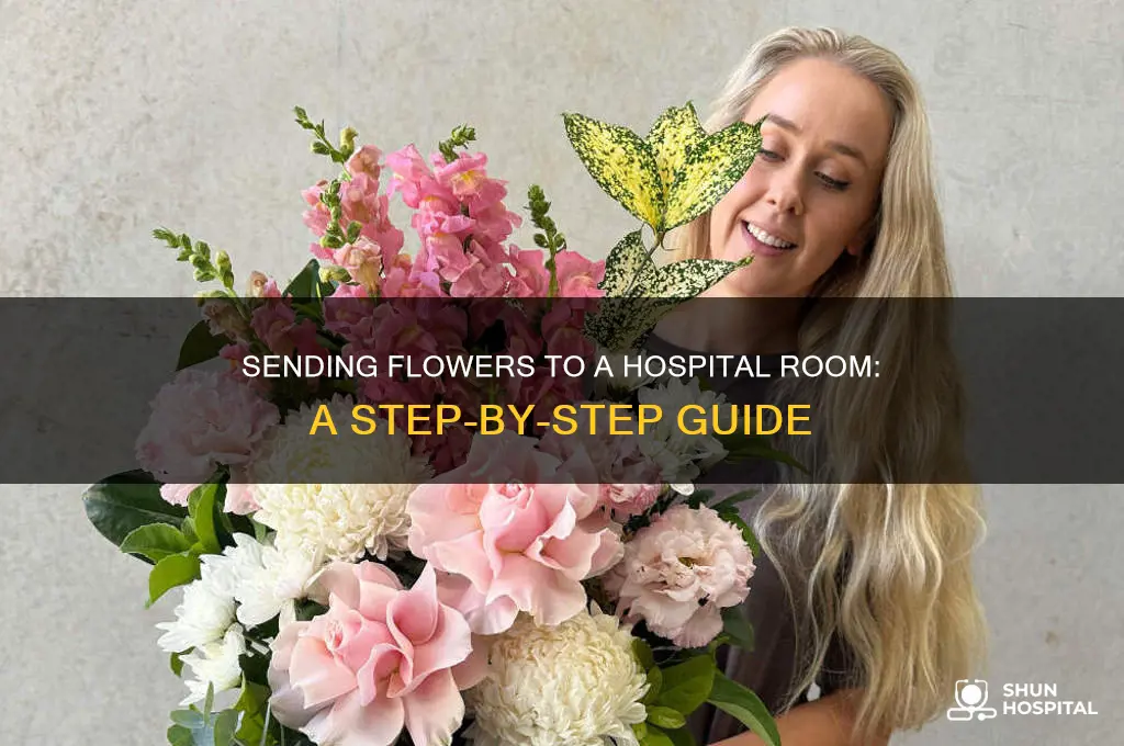 how do you send flowers to a hospital room
