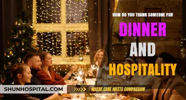 Expressing Gratitude: How to Thank Your Host for Dinner and Hospitality