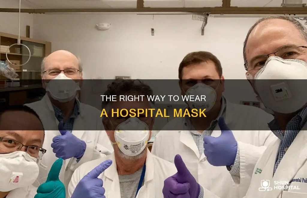 how do you wear a hospital mask