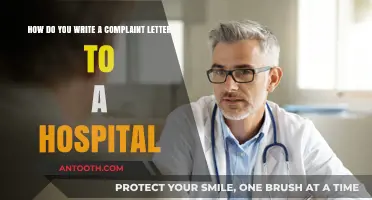 Effective Tips for Writing a Professional Hospital Complaint Letter