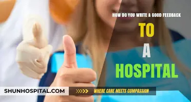 Crafting Constructive Hospital Feedback: Tips for Effective Communication and Improvement