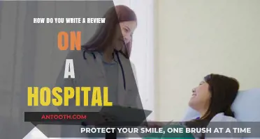 Writing a Hospital Review: Tips for Honest and Helpful Feedback