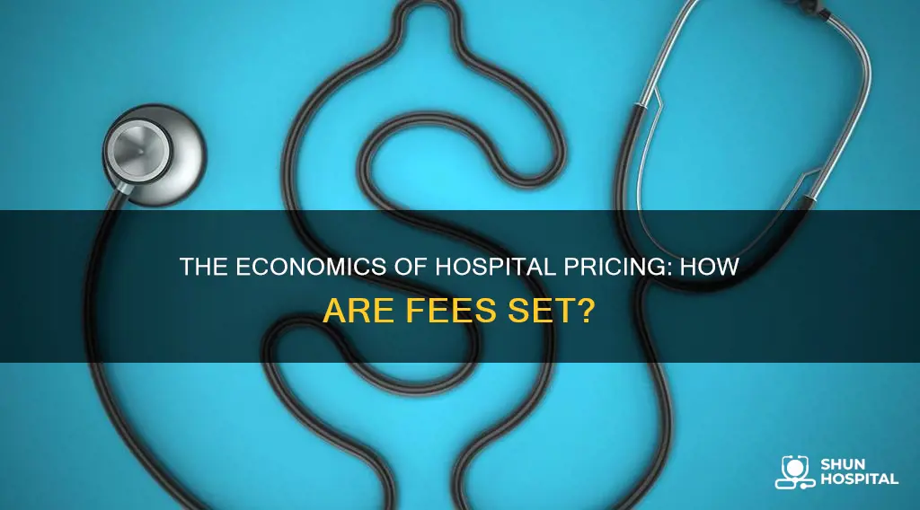 how does a hospital set its prices