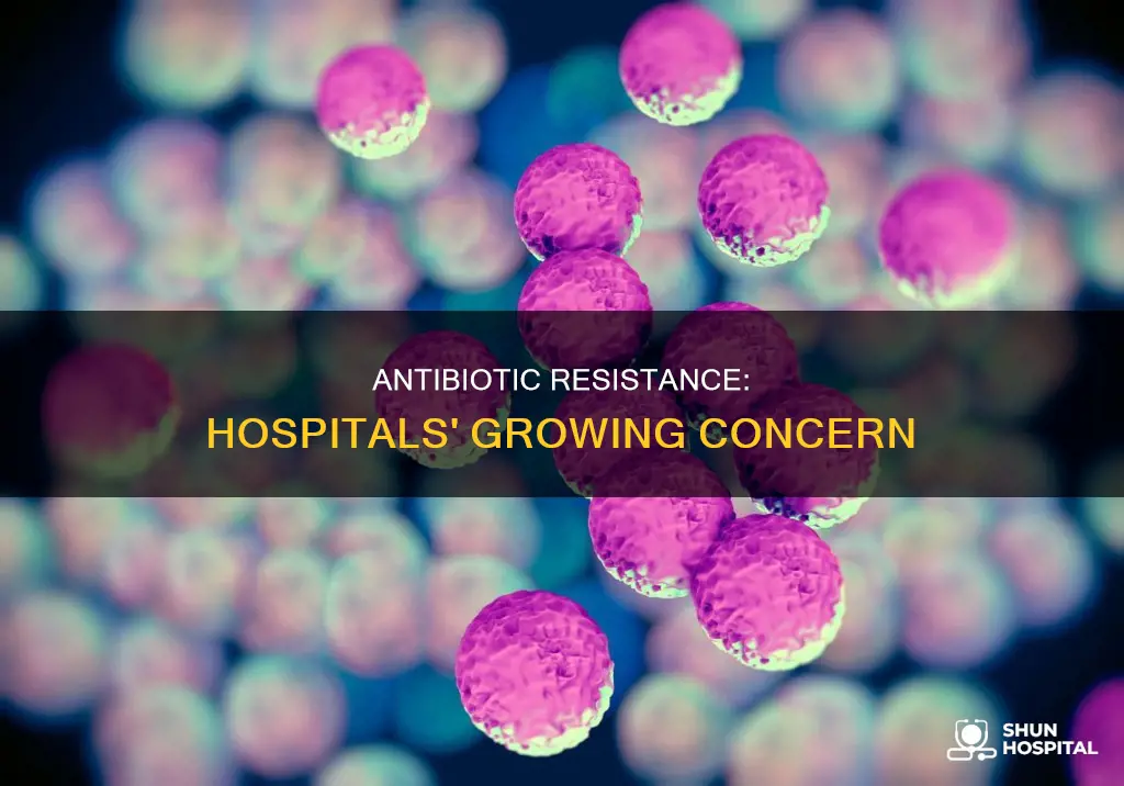 how does antibiotic resistance spread in hospitals