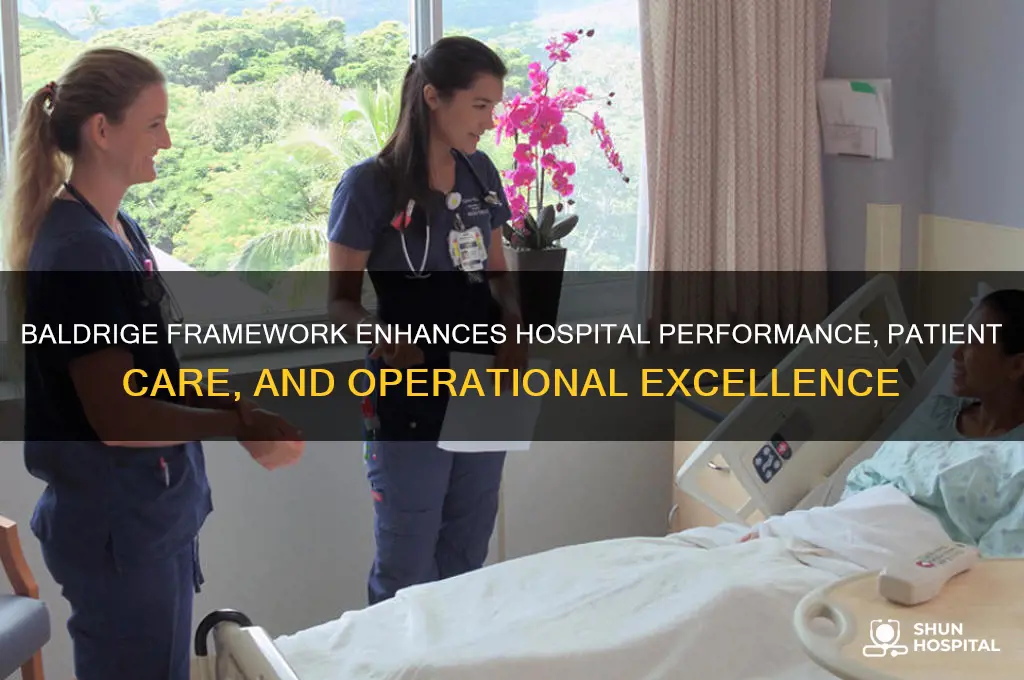 how does baldrige help hospitals