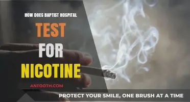 Baptist Hospital's Nicotine Testing Methods Explained