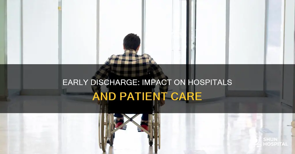 how does early discharge affect the hospital