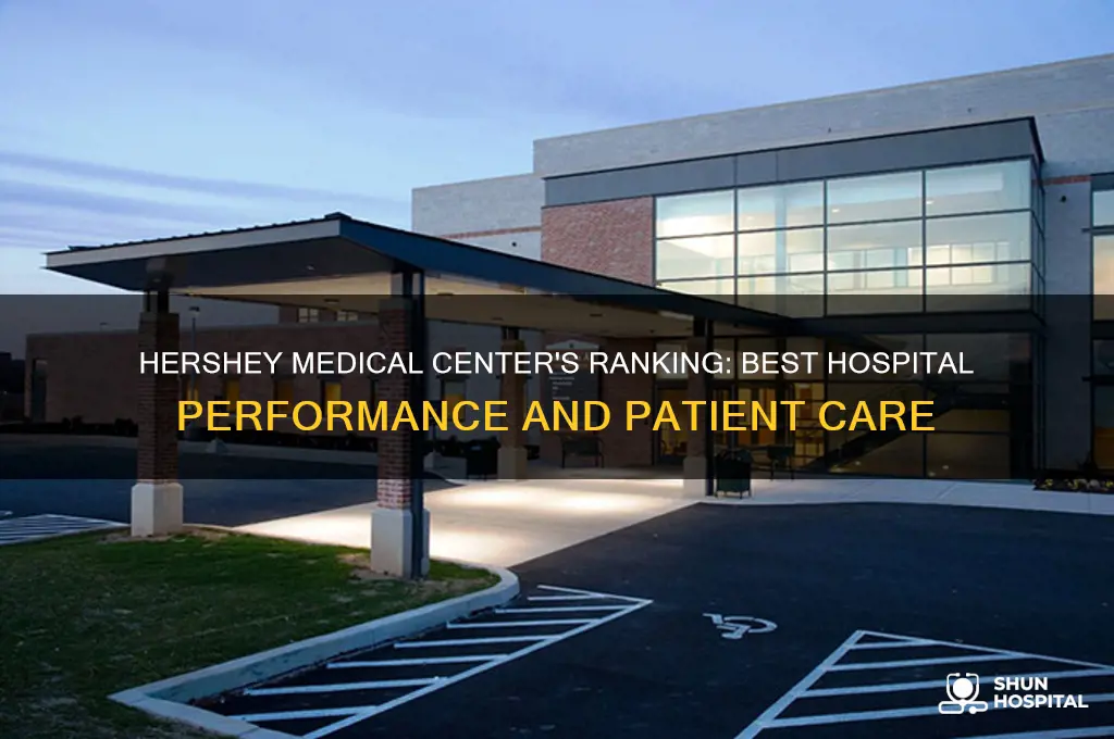 how does hershey medical center rate for best hospital