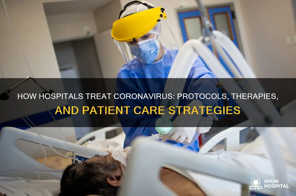 how does hospital treat coronavirus