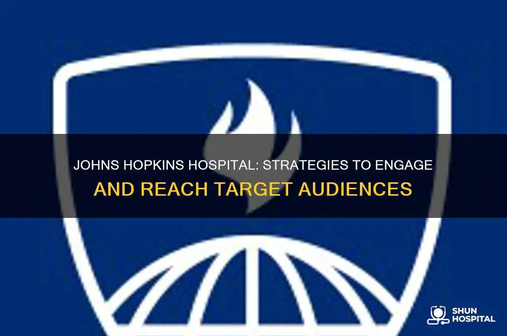 how does john hopkins hospital reach its target market