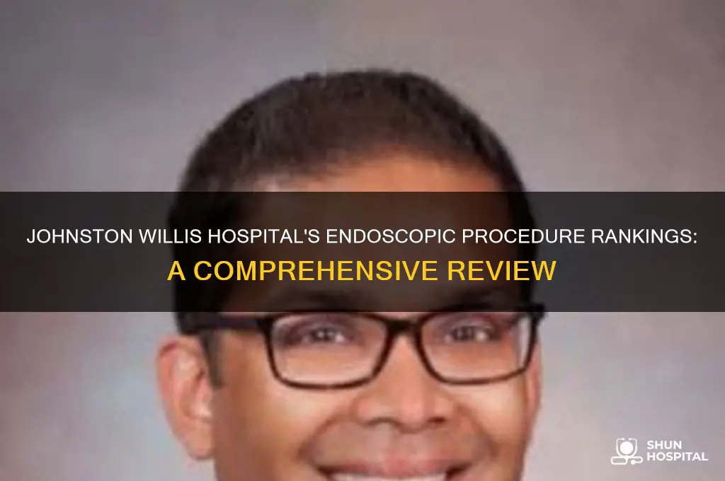 how does johnston willis hospital rank for endoscopic procedures