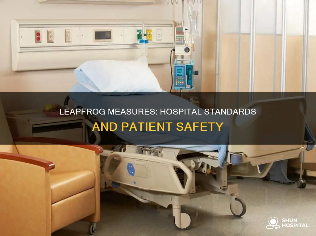 how does leapfrom meausre standards or hospitals