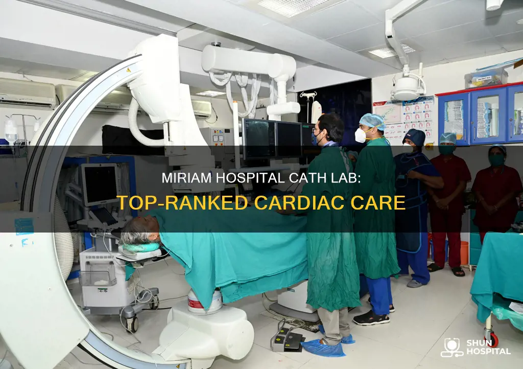 how does miriam hospital cath lab rank