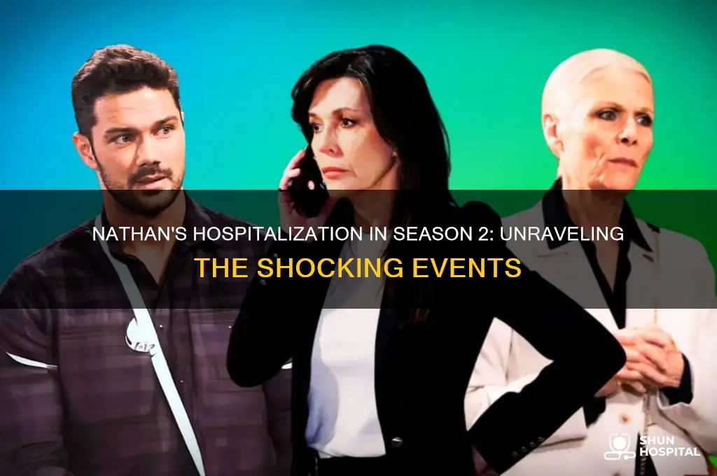 how does nathan end up in the hospital season 2