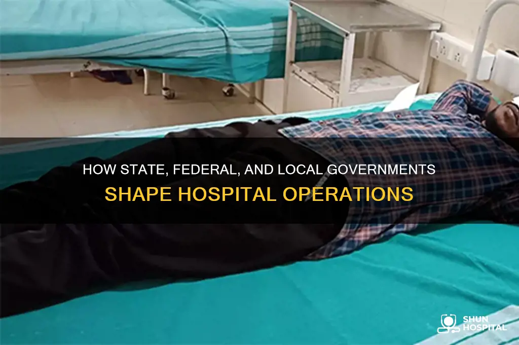 how does state federal and local governments influence hospitals