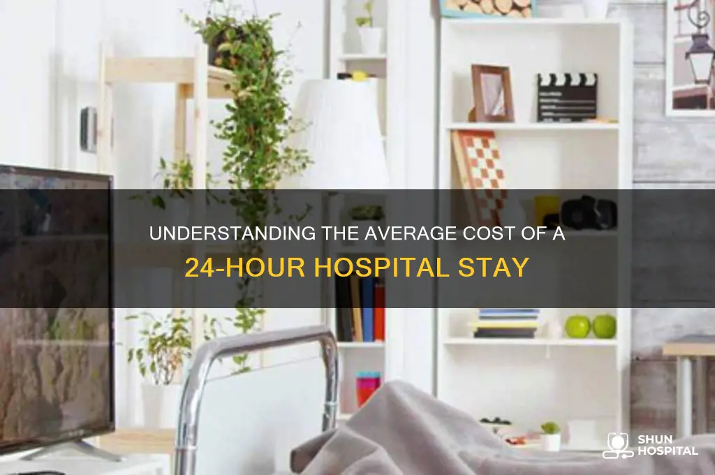 how does the average 24 hour hospital stay cost