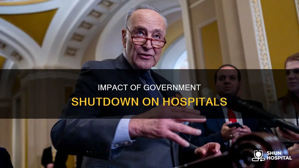 how does the government shutdown affect hospitals