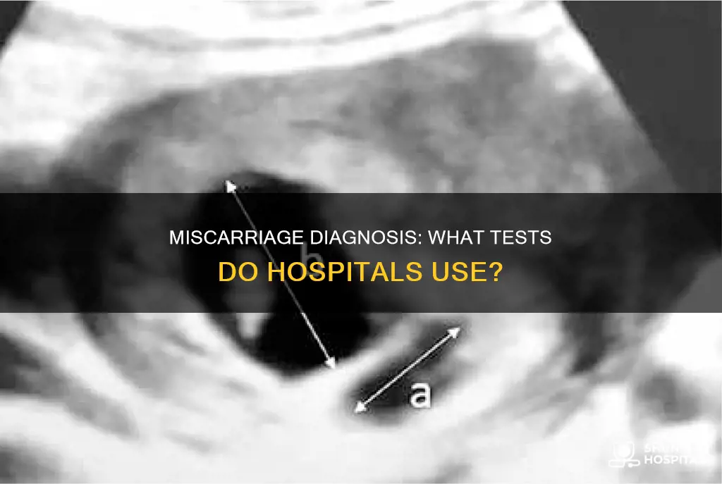 how does the hospital determine a miscarriage