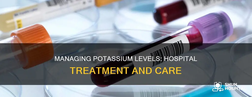 how does the hospital lower potassium levels