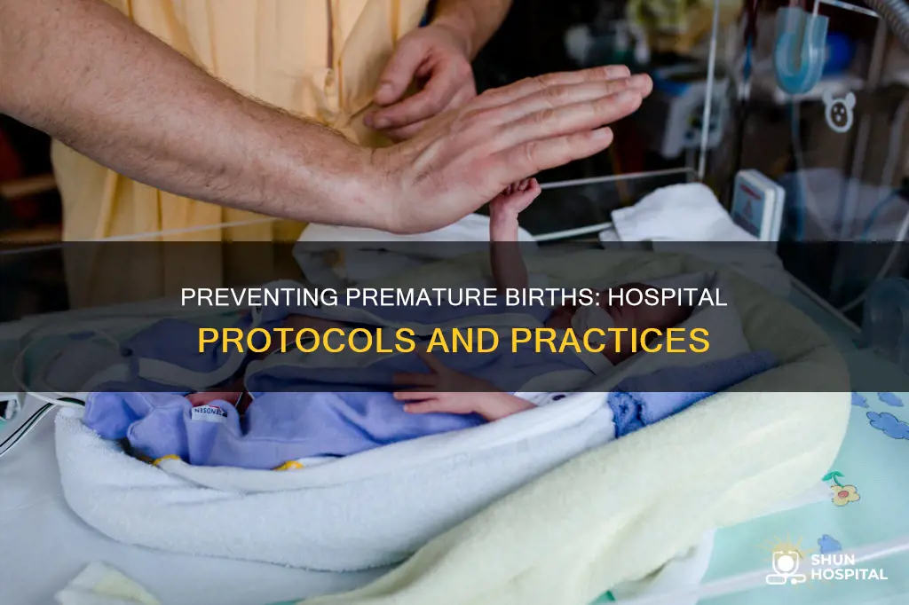 how does the hospital prevent early delivery