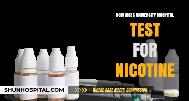 University Hospital's Nicotine Testing Methods Explained