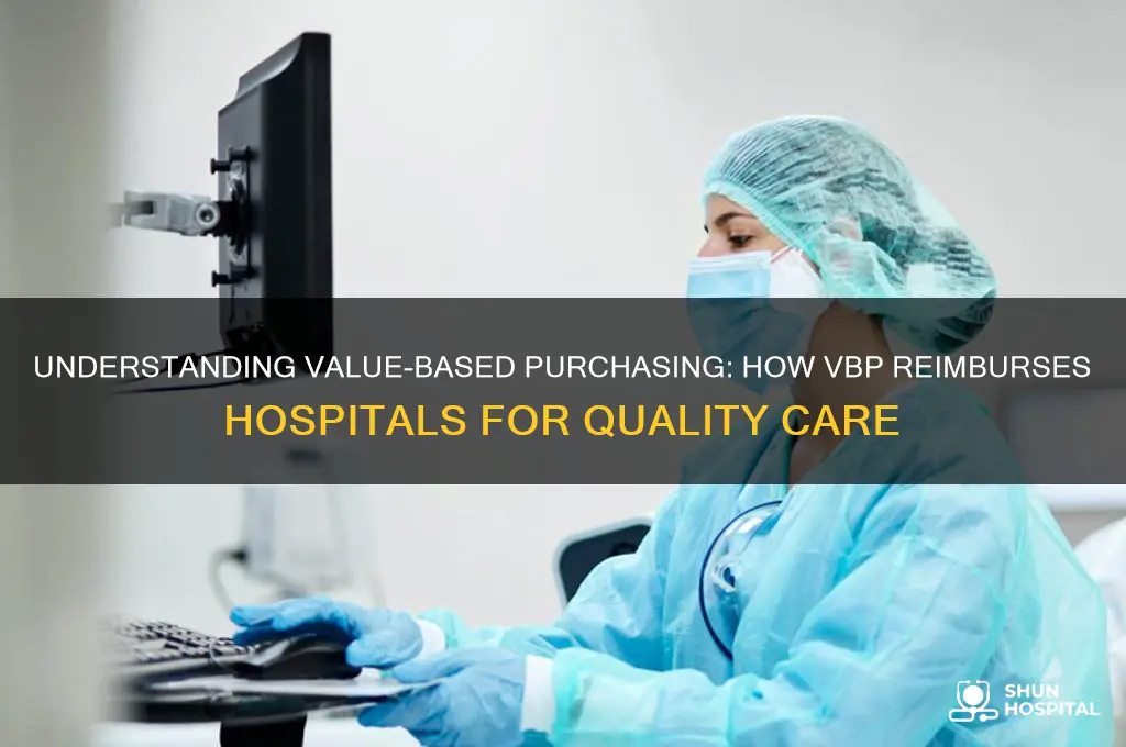 how does vbp reimburse hospitals