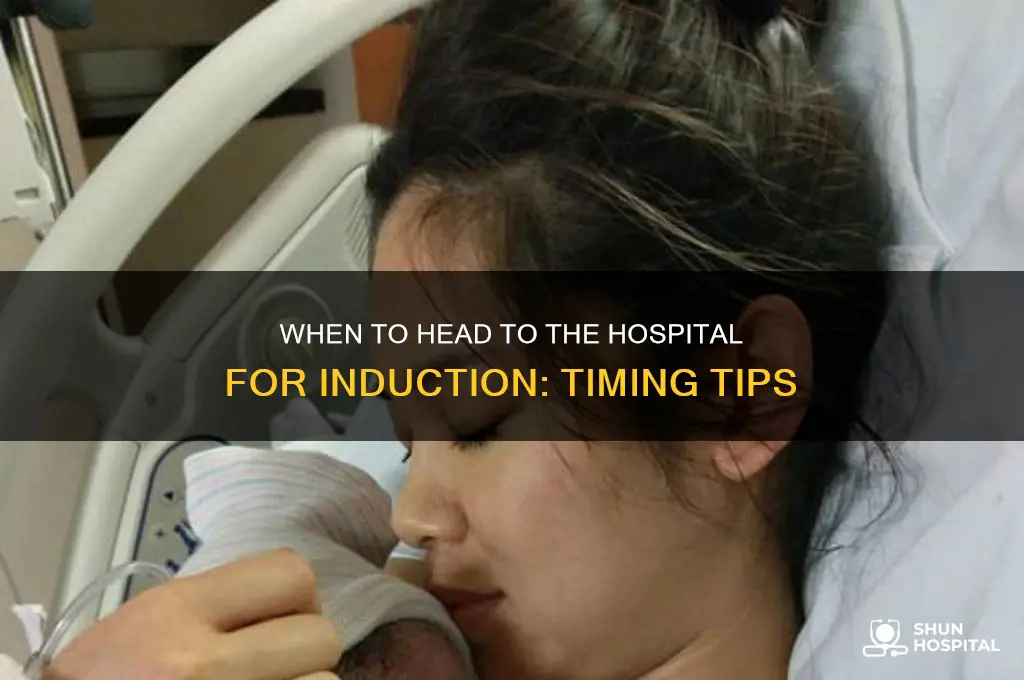 how early shouldyou vet to the hospital to be induced