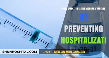 Moderna Vaccine's Efficacy: Preventing Hospitalizations Amidst COVID-19 Surge