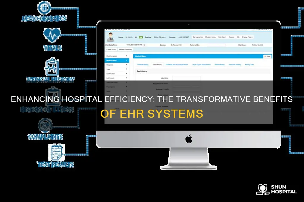 how ehr systems benefits hospitals