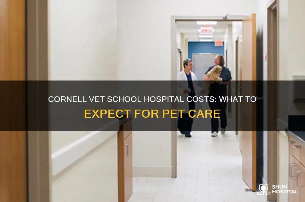how expensive is cornell vet school hospital for animals