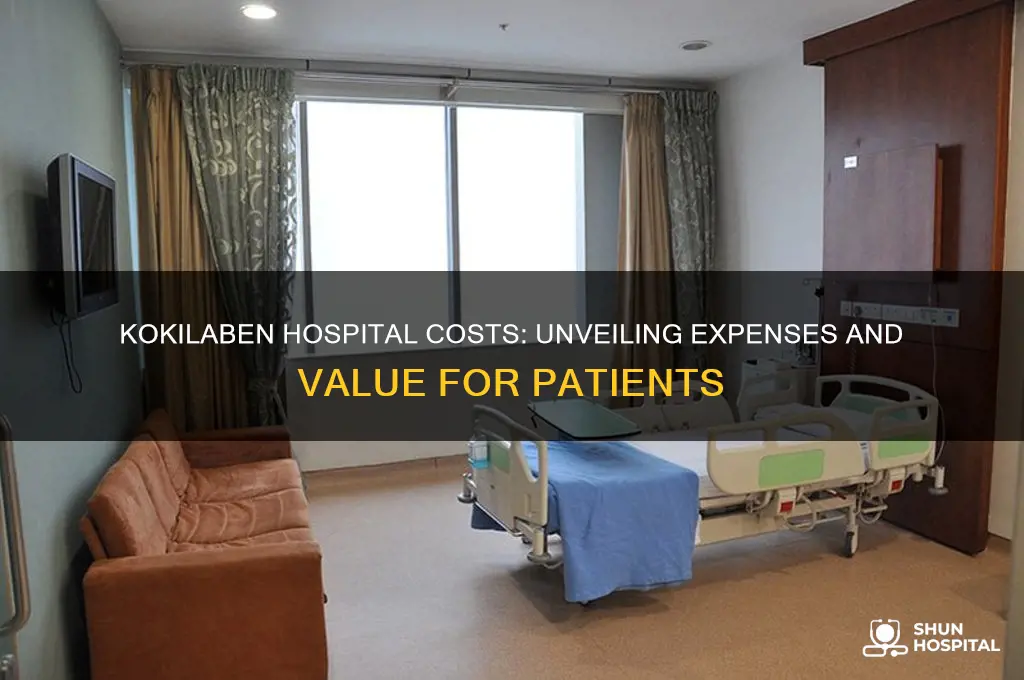 how expensive is kokilaben hospital