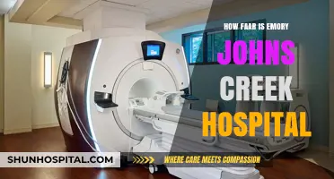Emory Johns Creek Hospital: How Far Away?