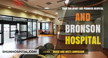 Distance Between Pennock and Bronson Hospitals: A Quick Guide