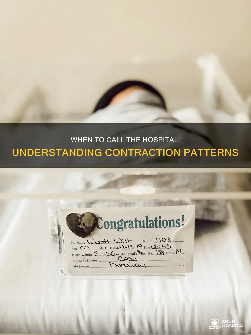 how far apart contractions before calling hospital