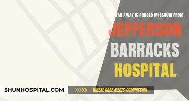 Distance from Arnold, Missouri to Jefferson Barracks Hospital: A Quick Guide