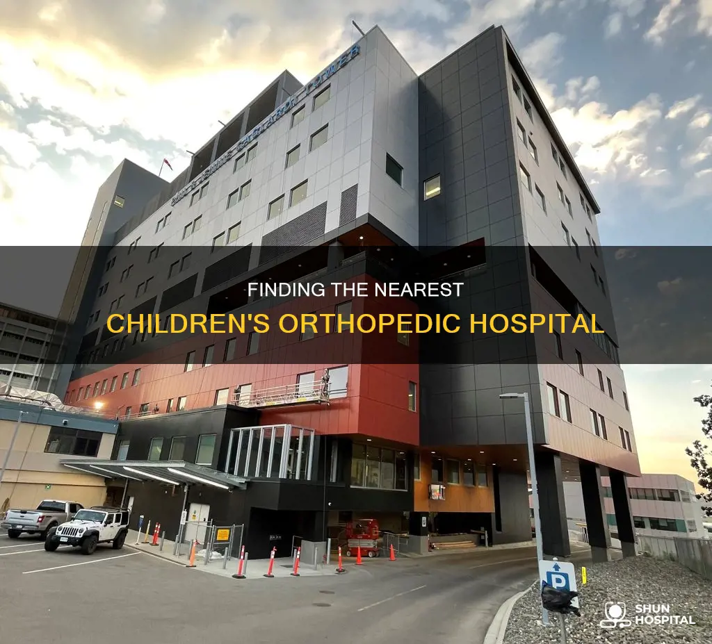 how far away is childrens hospital orthopedic