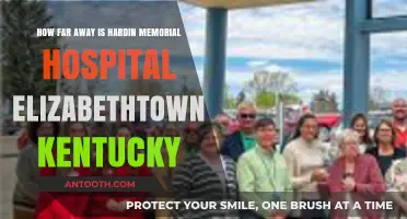 Distance to Hardin Memorial Hospital in Elizabethtown, Kentucky: A Guide