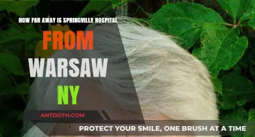 Springville Hospital Distance from Warsaw, NY: A Quick Travel Guide